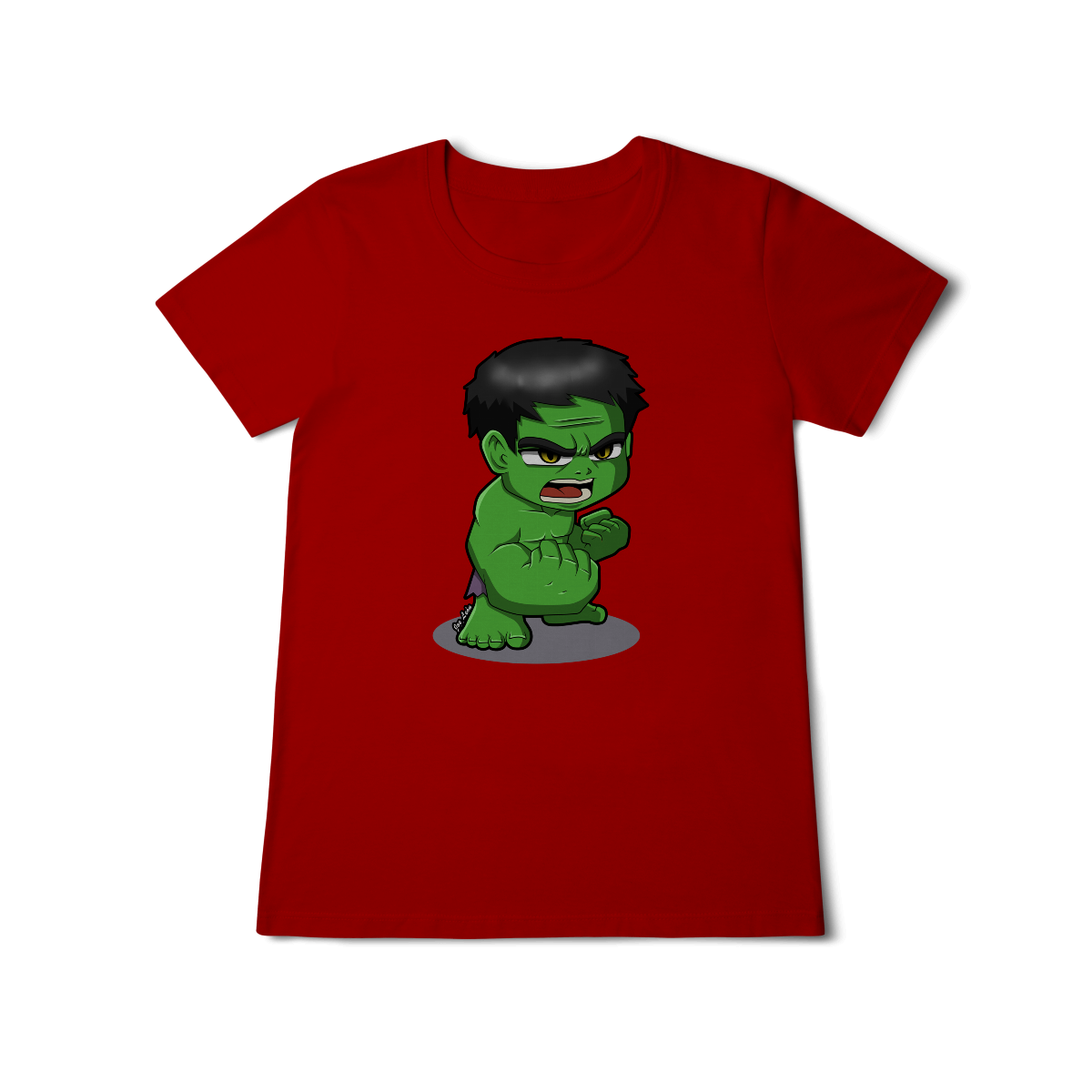 Camisa Baby Long Classic Hulk Esmaga