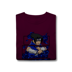 Camisa T-Shirt Classic Sasuke Naruto Clássico