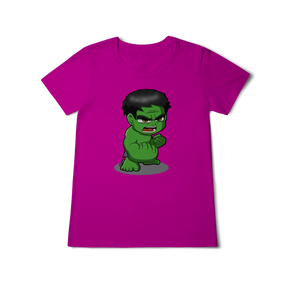 Camisa Baby Long Classic Hulk Esmaga