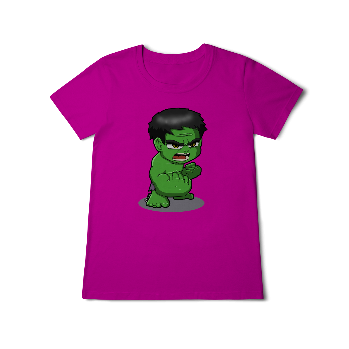 Camisa Baby Long Classic Hulk Esmaga