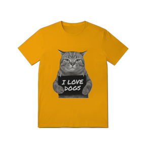 Camisa T-Shirt Quality I Love Dogs