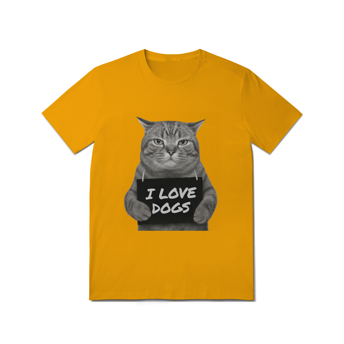 Camisa T-Shirt Quality I Love Dogs