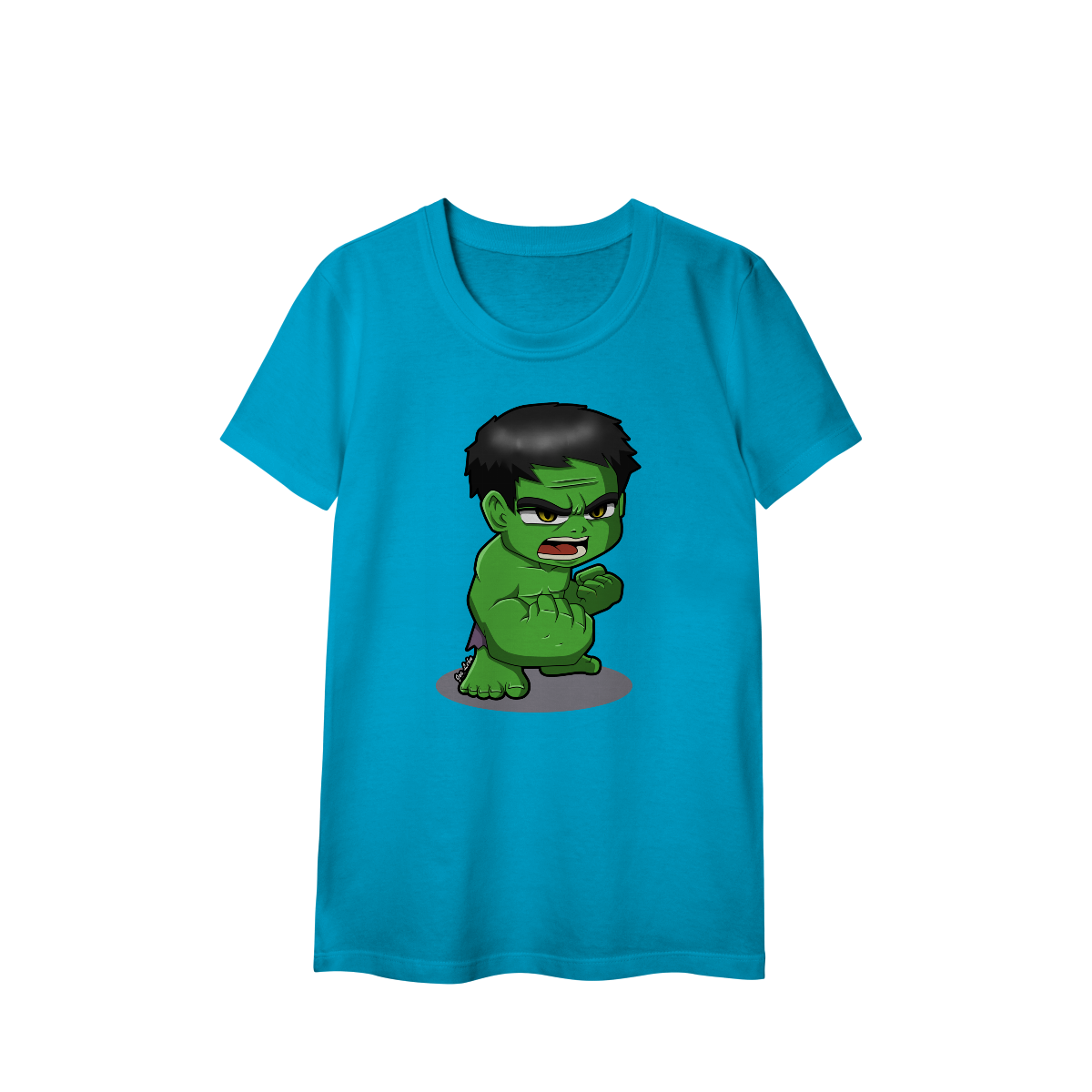 Camisa Baby Long Classic Hulk Esmaga