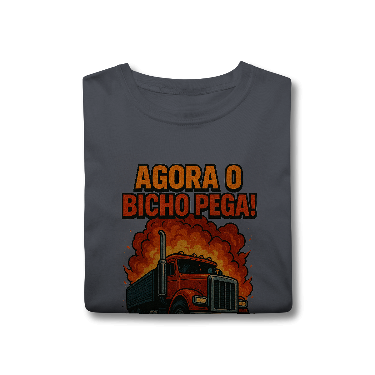 Camisa T-Shirt Classic Agora o Bicho Pega