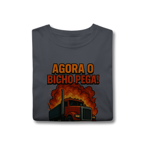 Camisa T-Shirt Classic Agora o Bicho Pega