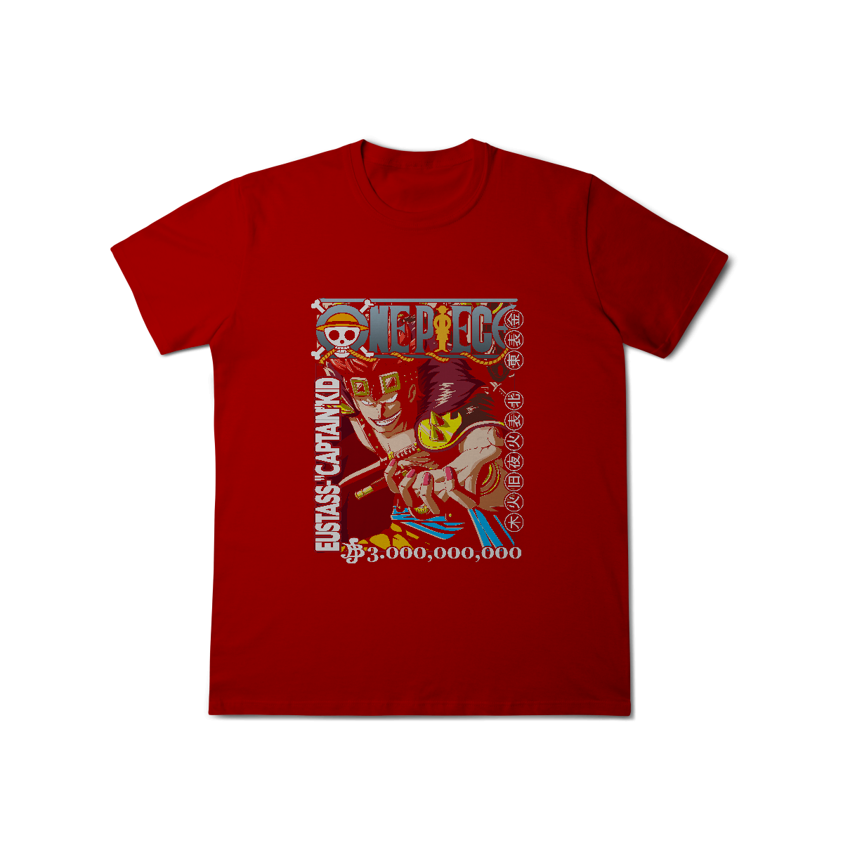 Camisa T-Shirt Classic Eustass "Captain" Kid
