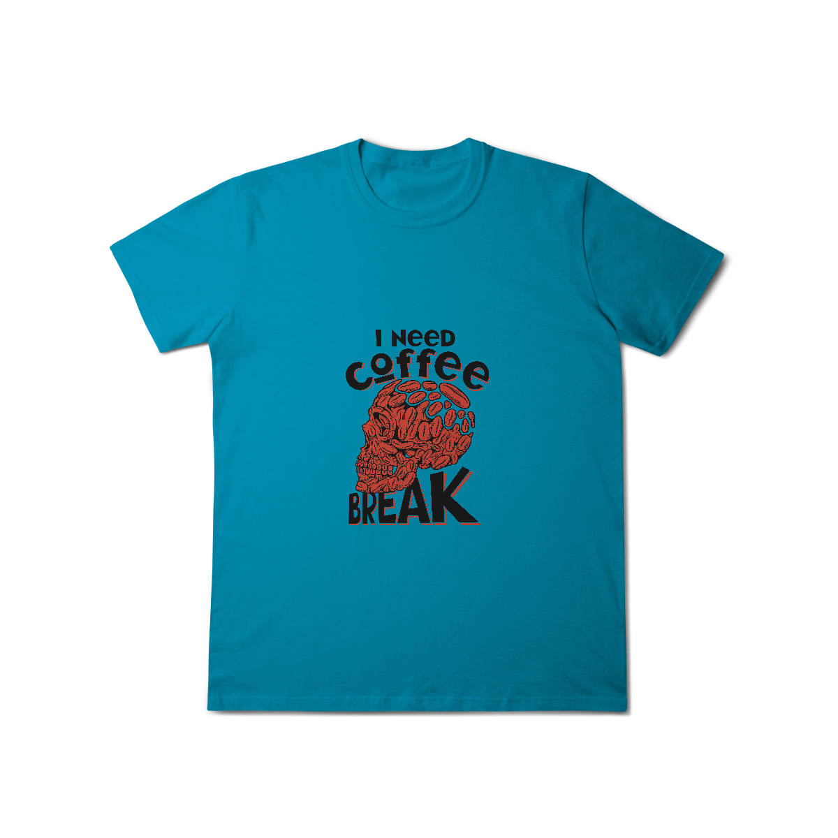 Camisa T-Shirt Classic I Need Coffee Break