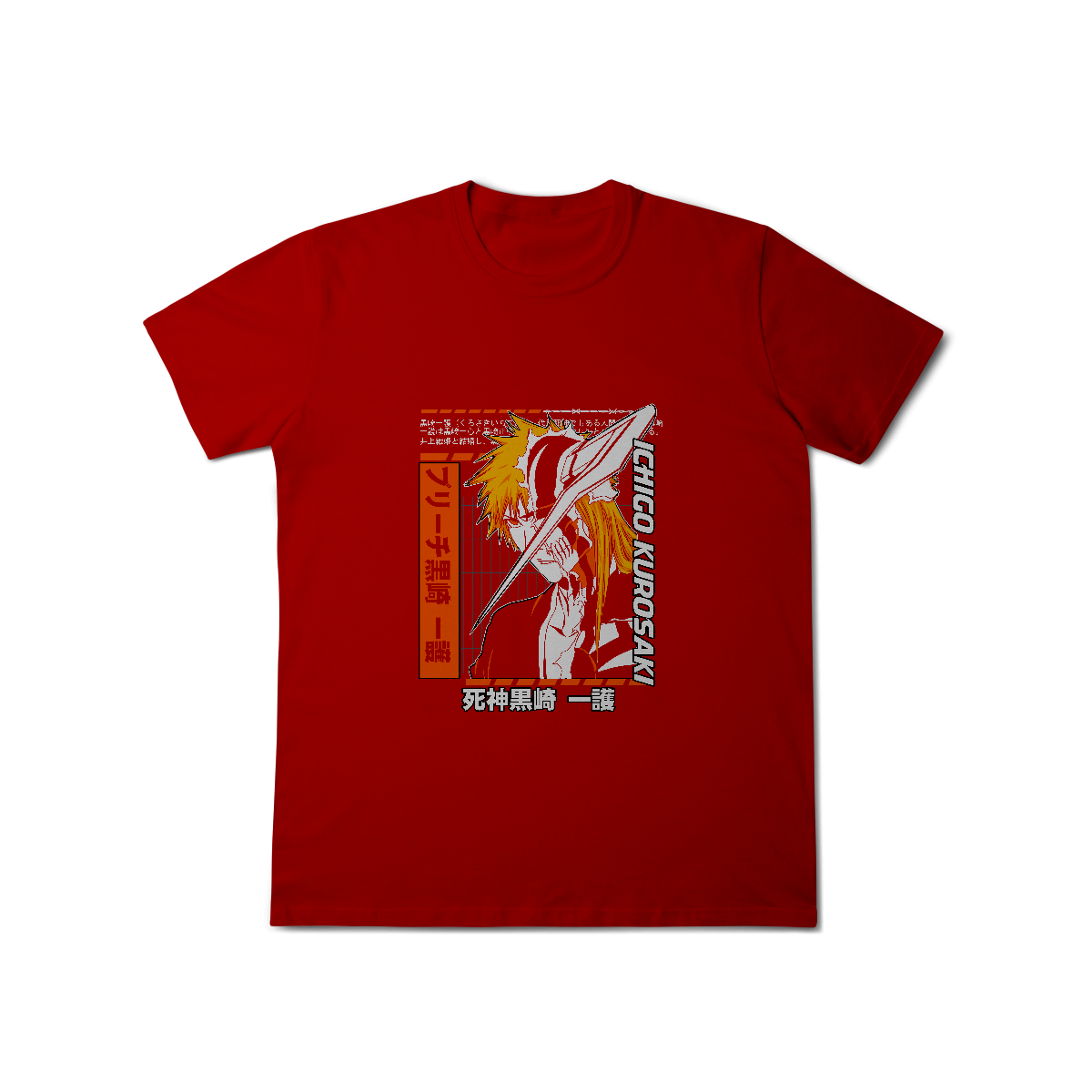 Camisa T-Shirt Classic Ichigo Kurosaki Transformation
