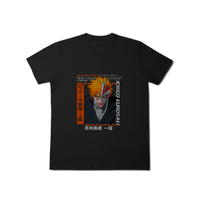Camisa T-Shirt Classic Ichigo Kurosaki Imortal Bleach