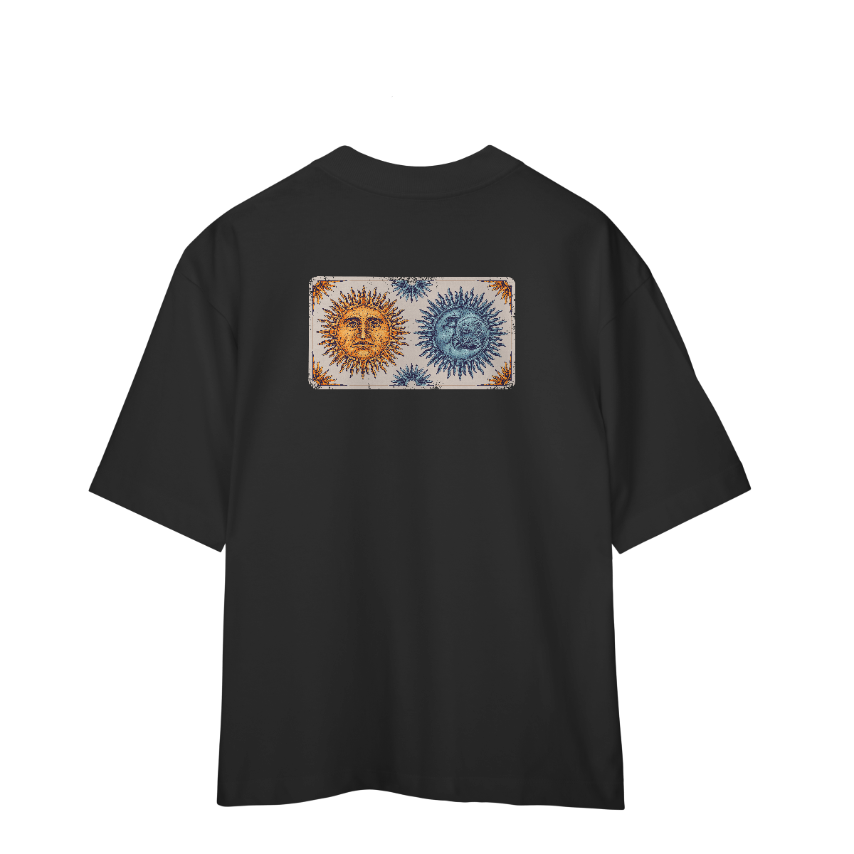 Camiseta Oversized Sun and Moon