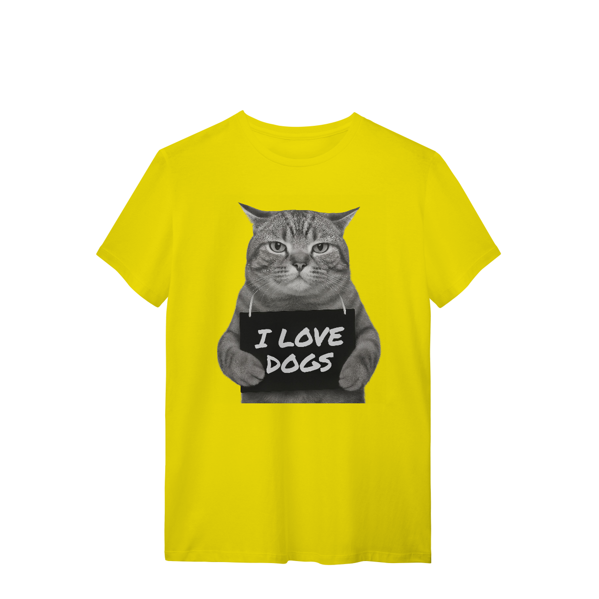 Camisa T-Shirt Quality I Love Dogs