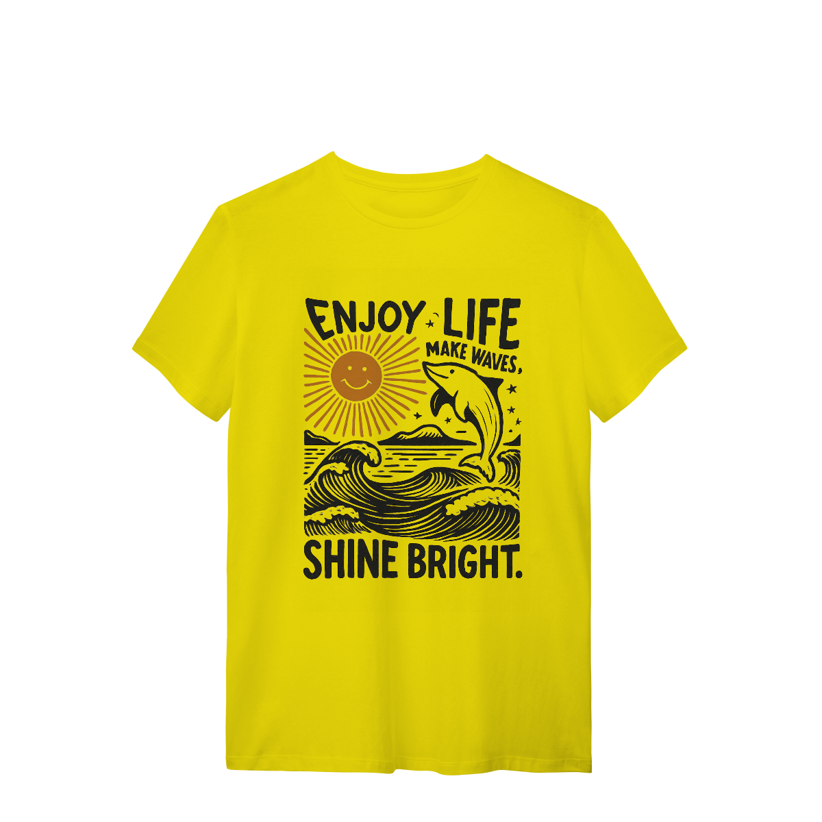 Camisa T-Shirt Quality Enjoy Life