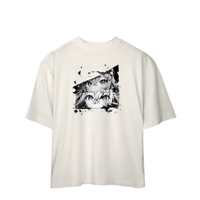 Camisa Oversized Rostos Anime