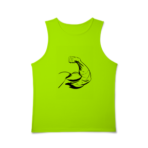 Regata Masculina Sport Dry UV Estilo Musculoso