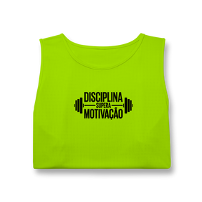 Regata Masculina Sport Dry UV Disciplina e Motivação