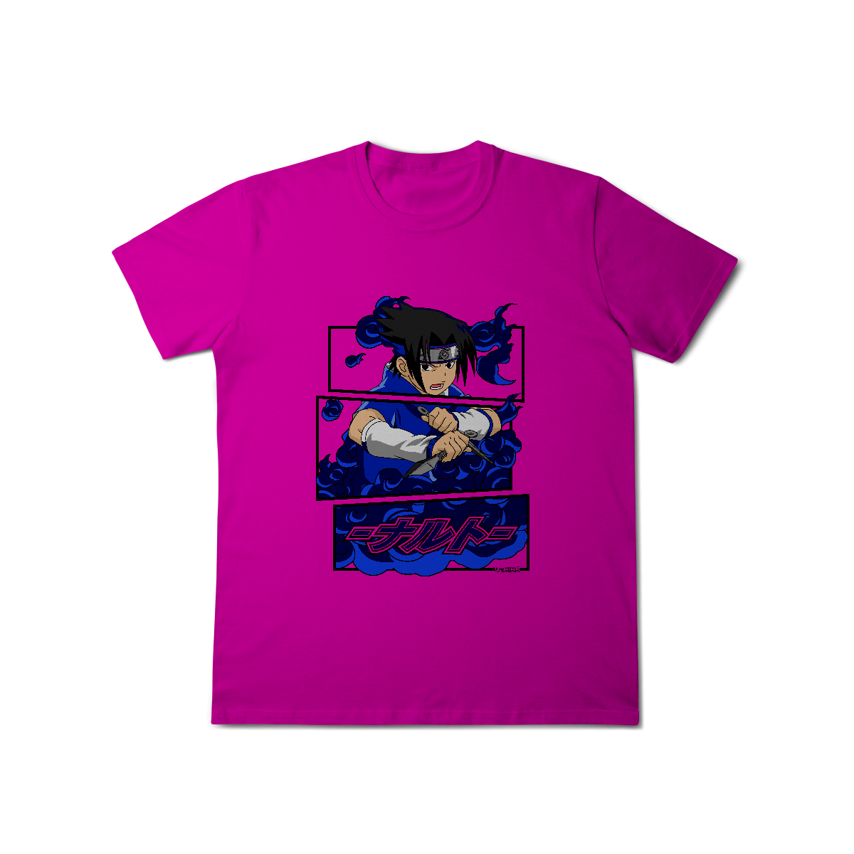 Camisa T-Shirt Classic Sasuke Naruto Clássico
