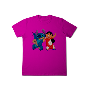 Camisa T-Shirt Classic Lilo e stitch Music