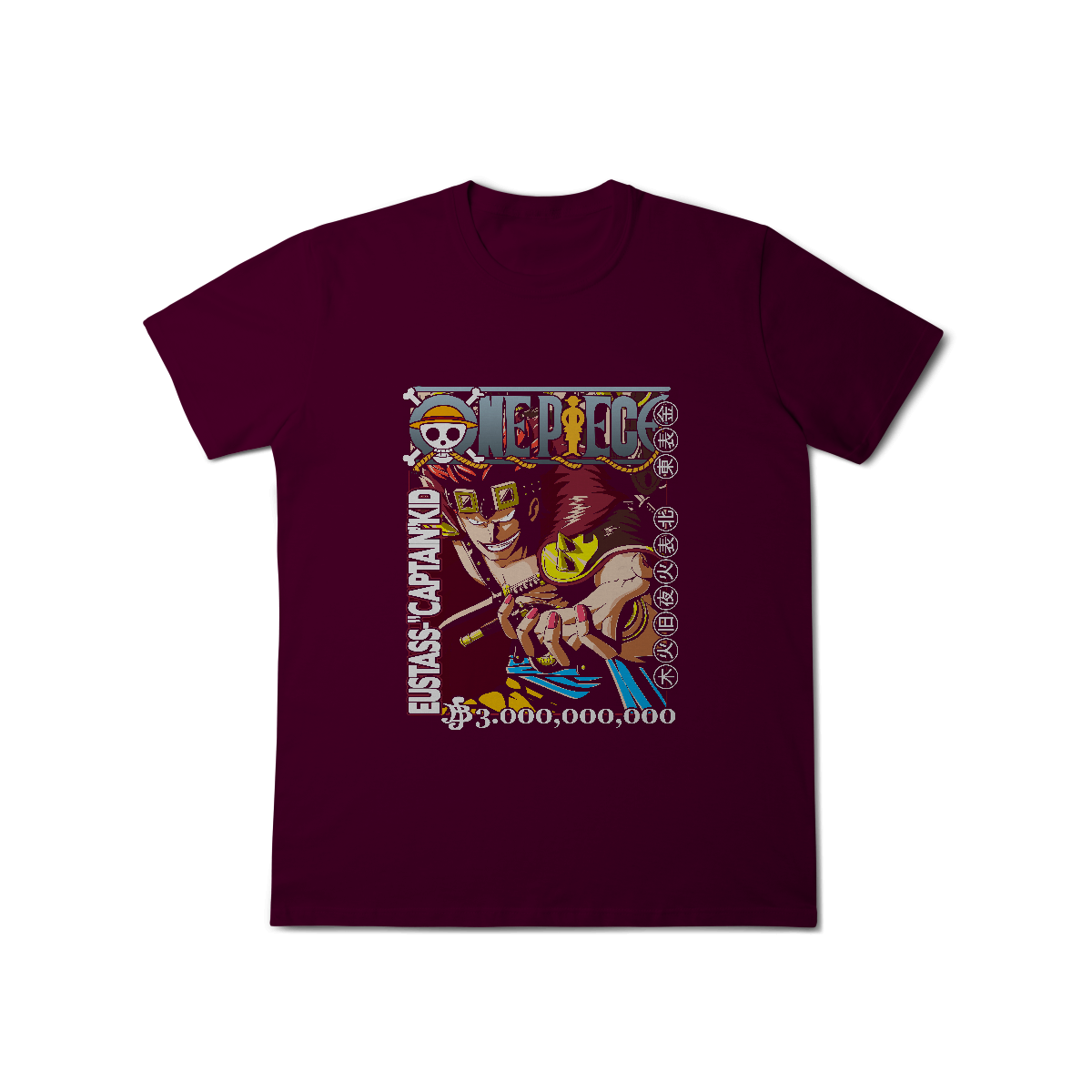 Camisa T-Shirt Classic Eustass "Captain" Kid