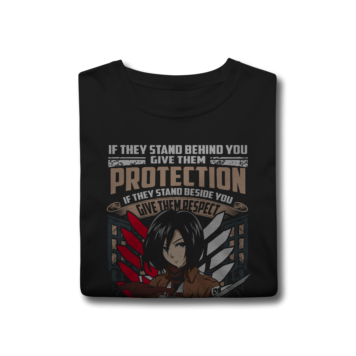 Camisa T-Shirt Classic Mikasa Ackerman Shingeki no Kyojin