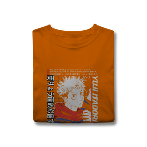 Camisa T-Shirt Classic Yuji Itadori Pronta para Lutar