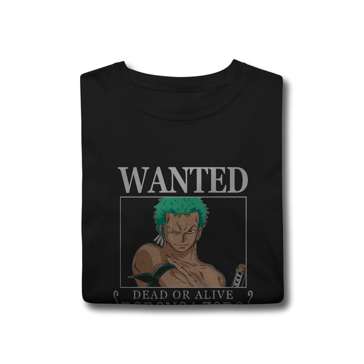 Camisa T-Shirt Classic Wanted Roronoa Zoro
