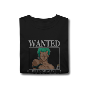 Camisa T-Shirt Classic Wanted Roronoa Zoro