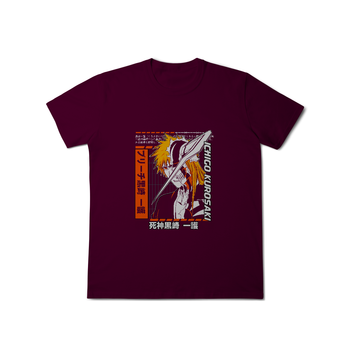 Camisa T-Shirt Classic Ichigo Kurosaki Transformation
