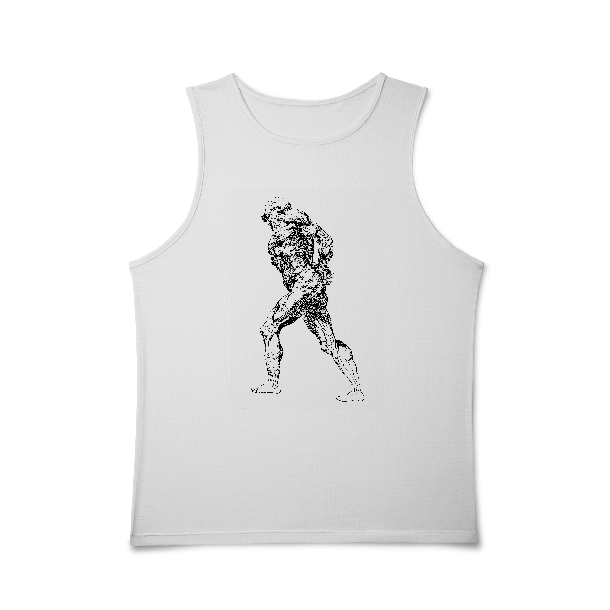 Regata Masculina Sport Dry UV Olha o Shape