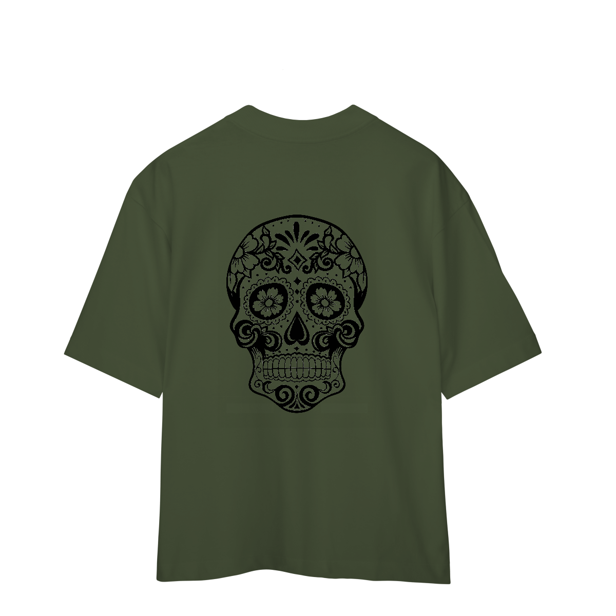 Camisa Oversized Caveira Mexicana