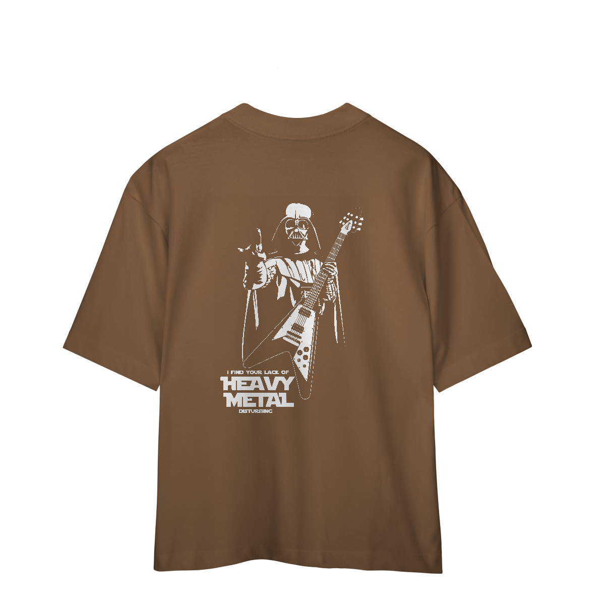 Camisa Oversized Darth Metal