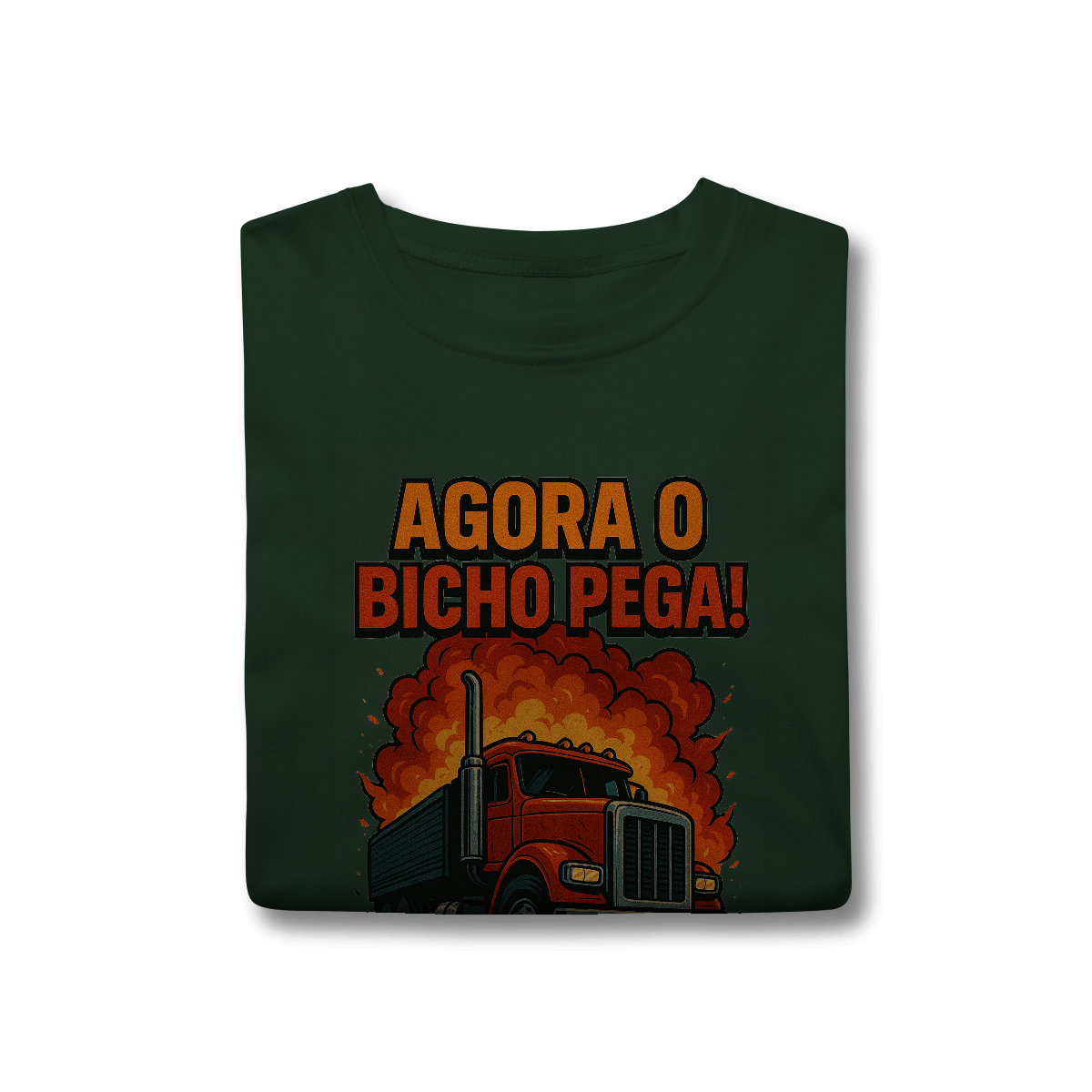 Camisa T-Shirt Classic Agora o Bicho Pega