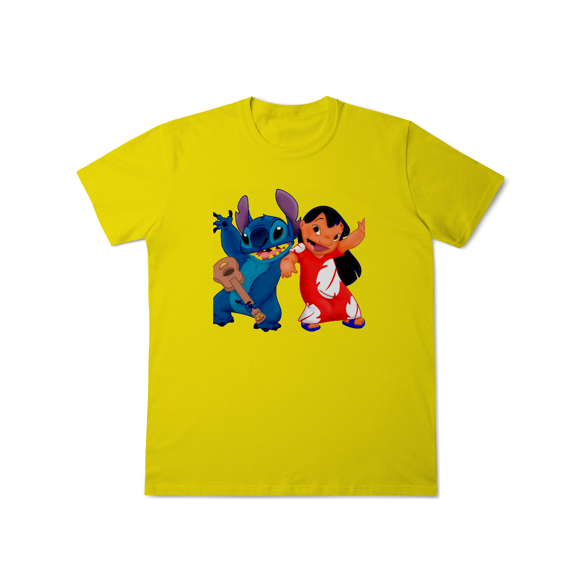 Camisa T-Shirt Classic Lilo e stitch Music