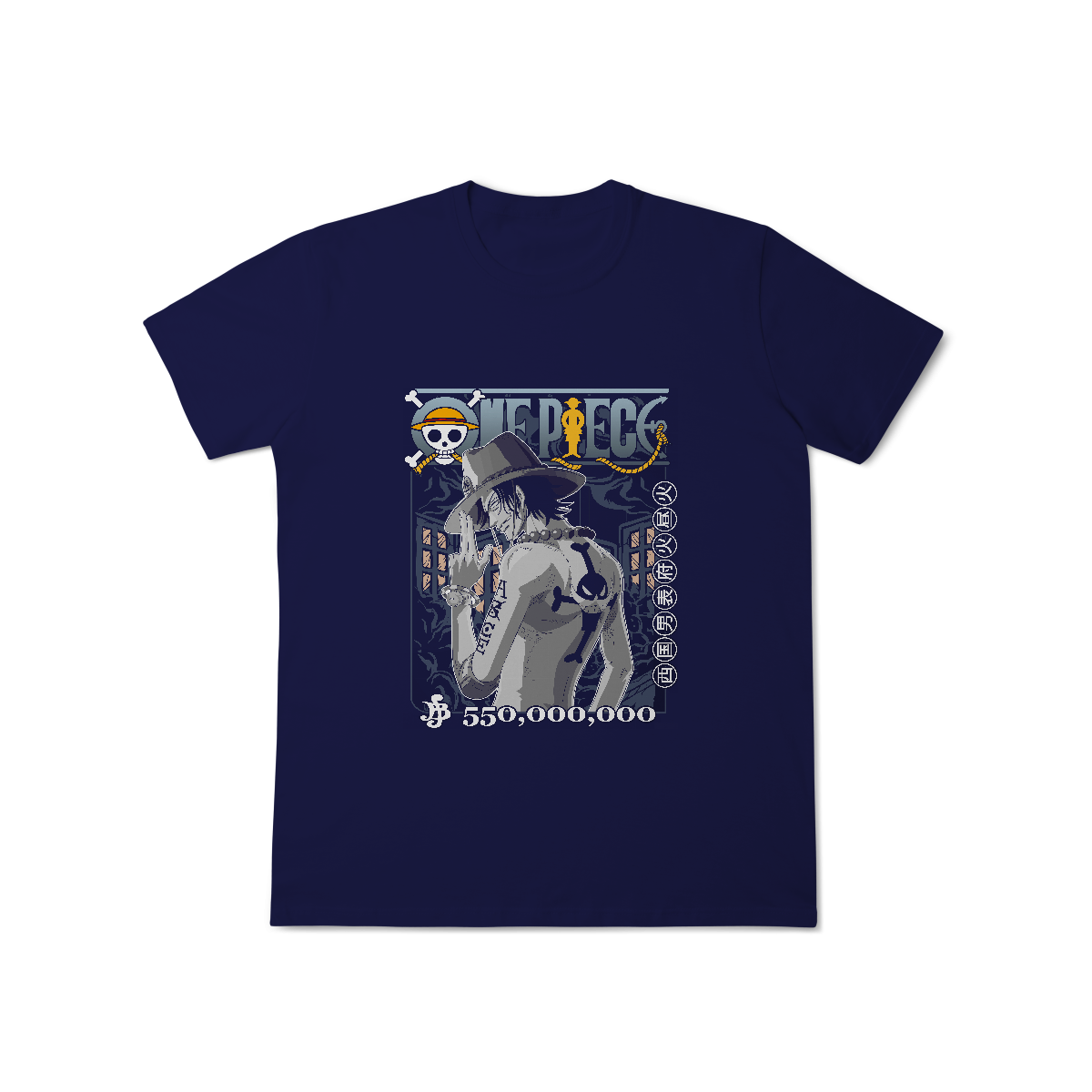 camisa T-Shirt Classic Portgas D. Ace One Piece