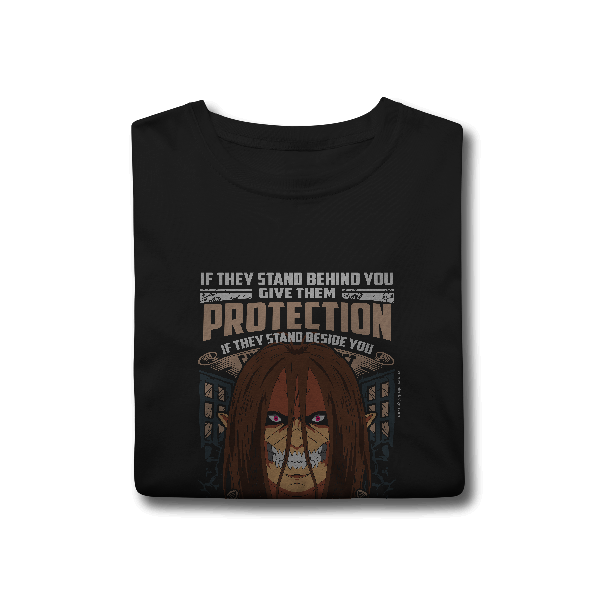 Camisa T-Shirt Classic Titã Eren – O Poder do Titã de Ataque