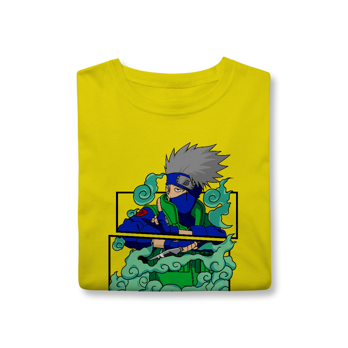 Camisa T-Shirt Classic Kakashi Hatake Clássico