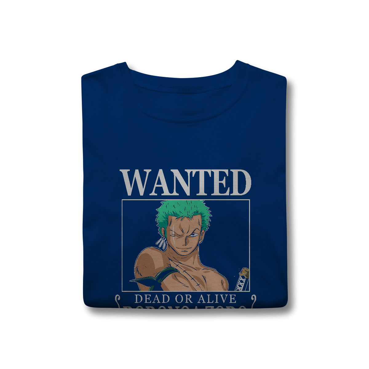 Camisa T-Shirt Classic Wanted Roronoa Zoro