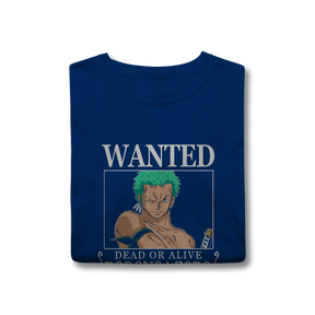 Camisa T-Shirt Classic Wanted Roronoa Zoro