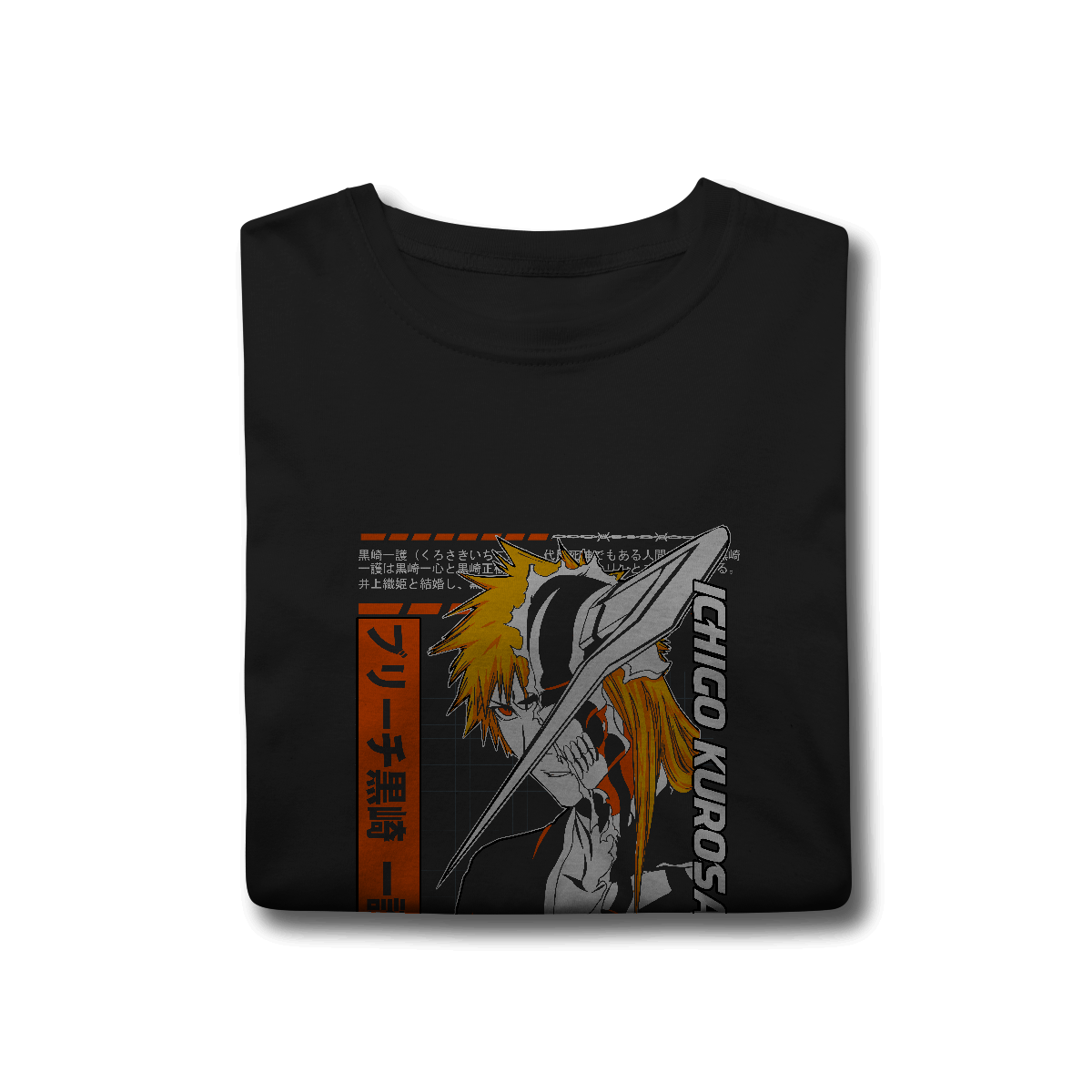 Camisa T-Shirt Classic Ichigo Kurosaki Transformation