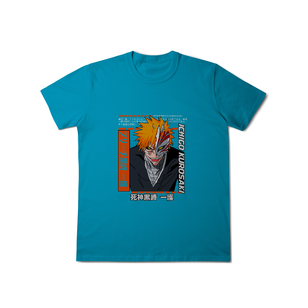 Camisa T-Shirt Classic Ichigo Kurosaki Imortal Bleach