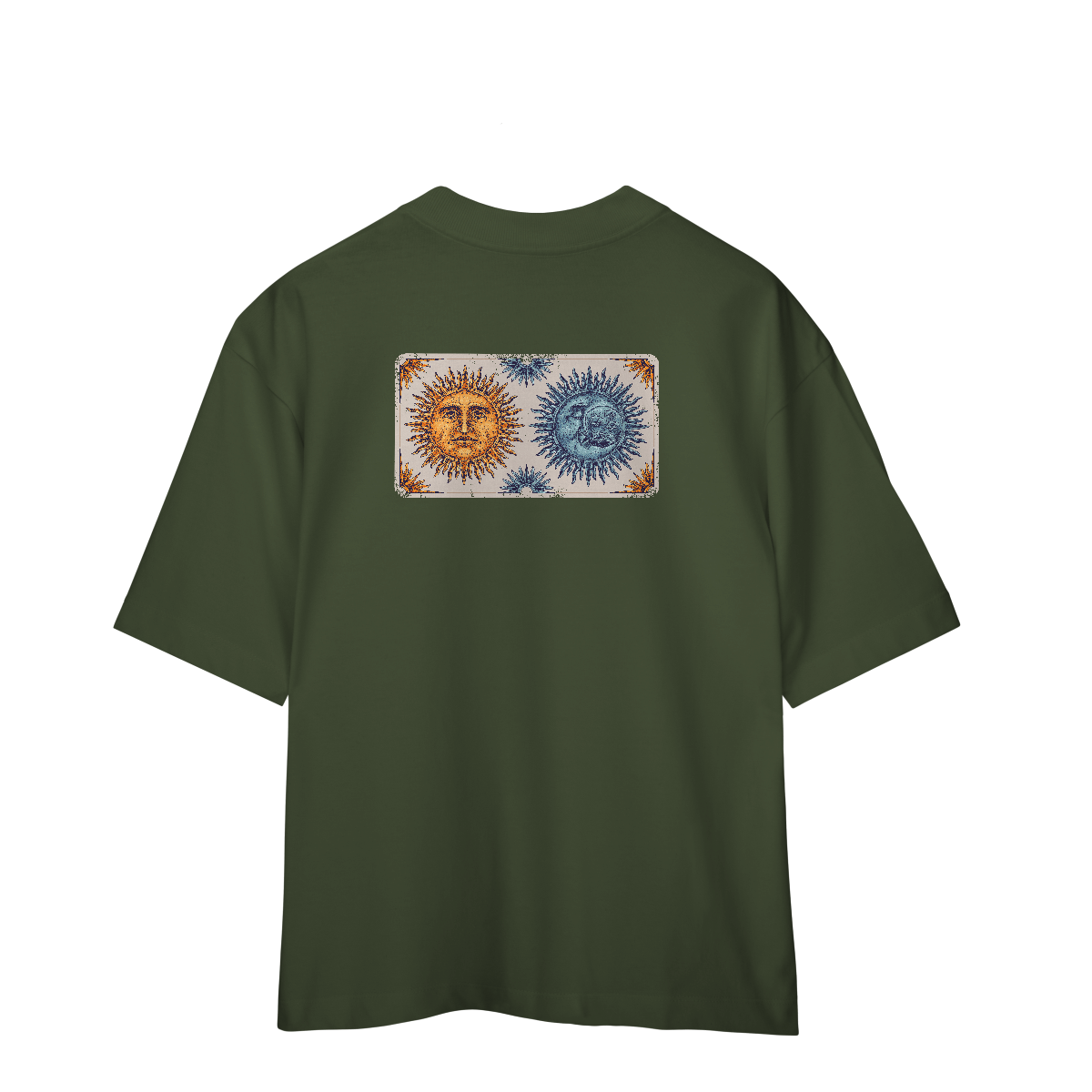 Camiseta Oversized Sun and Moon