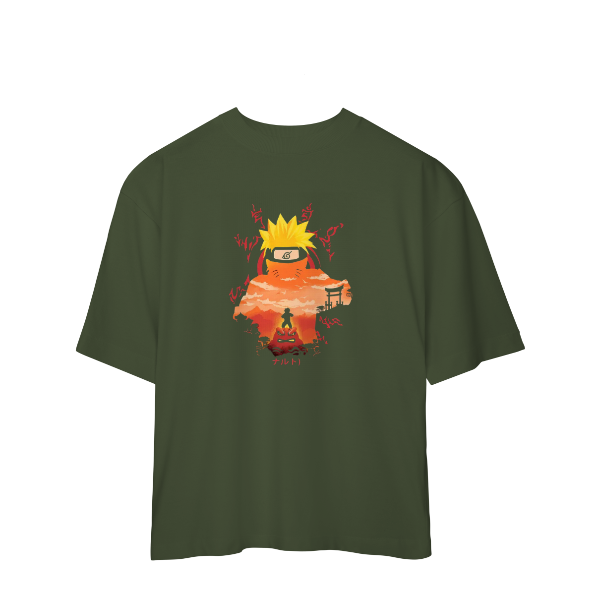 Camisa Oversized Naruto Sempai