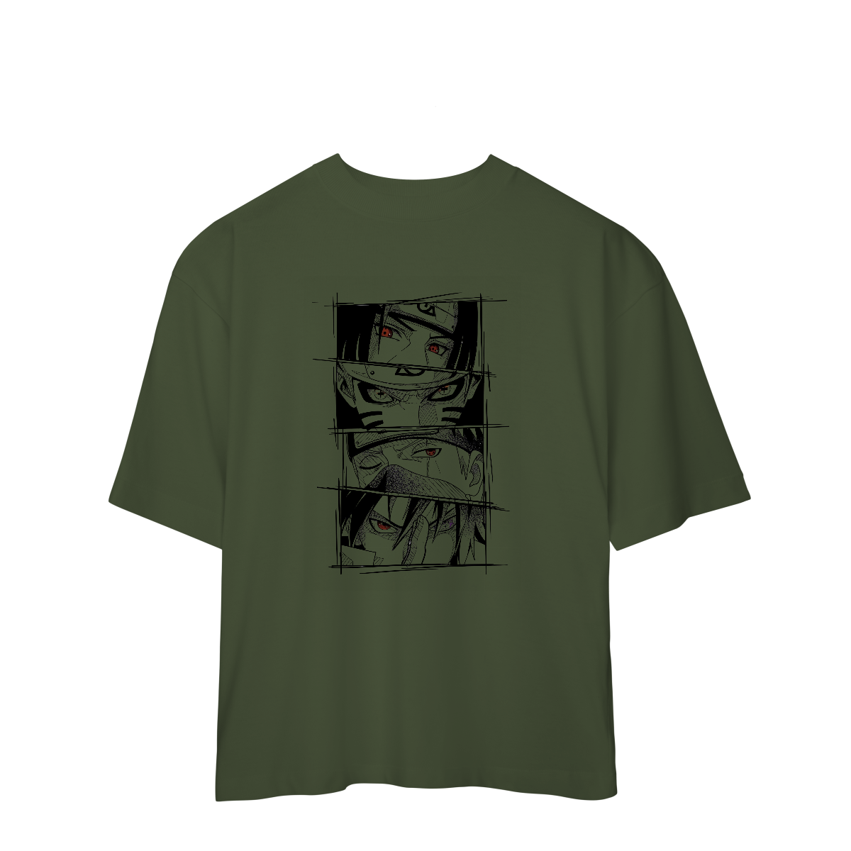 Camisa Oversized Naruto Street