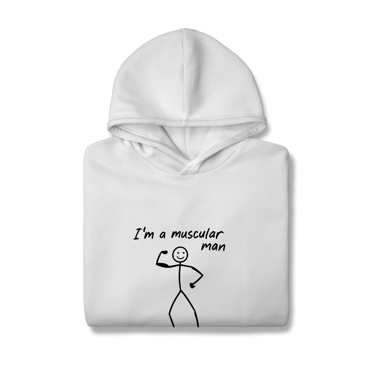 Moletom Prime Canguru I’m a Muscular Man