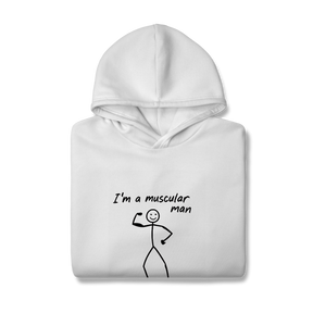 Moletom Prime Canguru I’m a Muscular Man