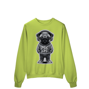 Moletom Quality Fechado Pug Life