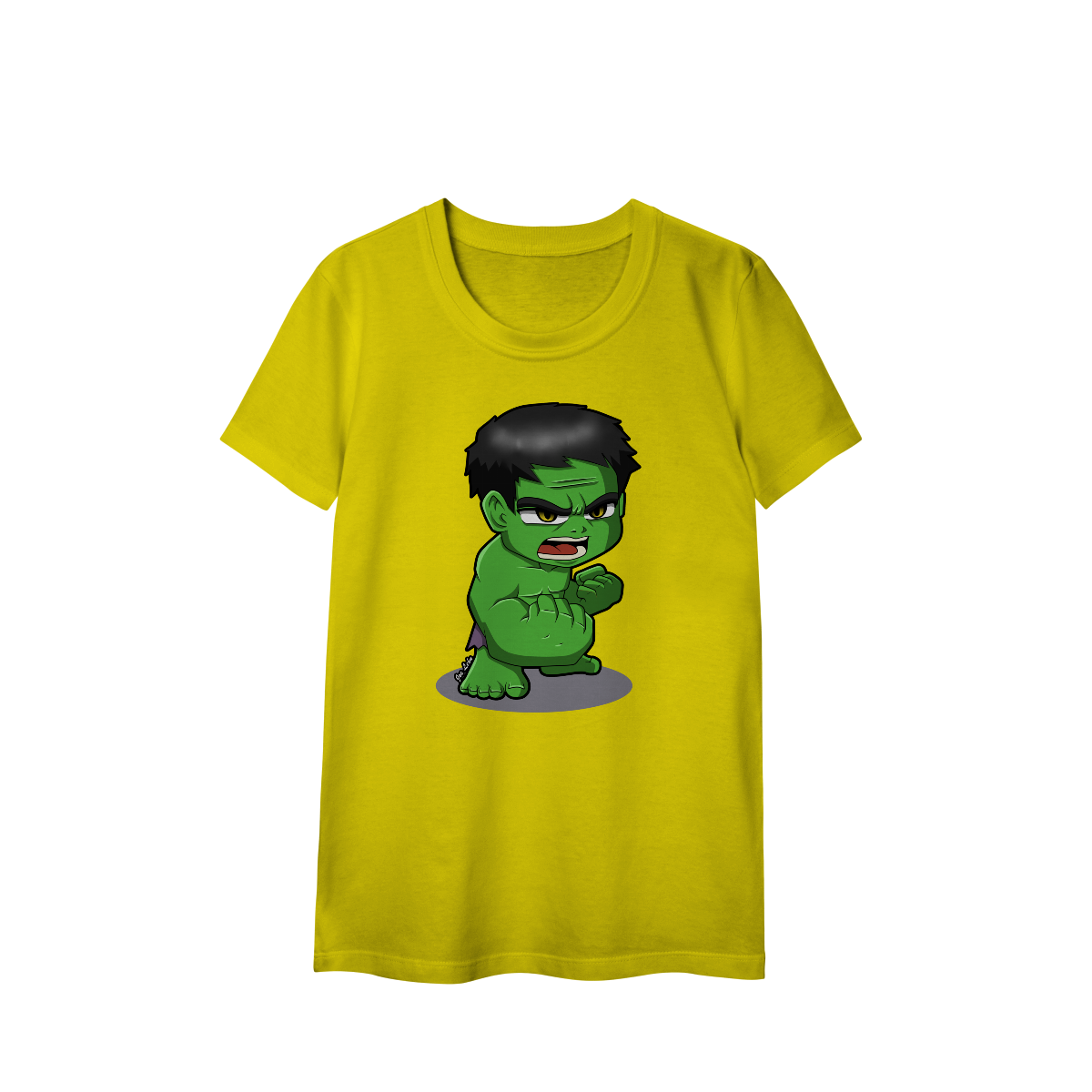 Camisa Baby Long Classic Hulk Esmaga