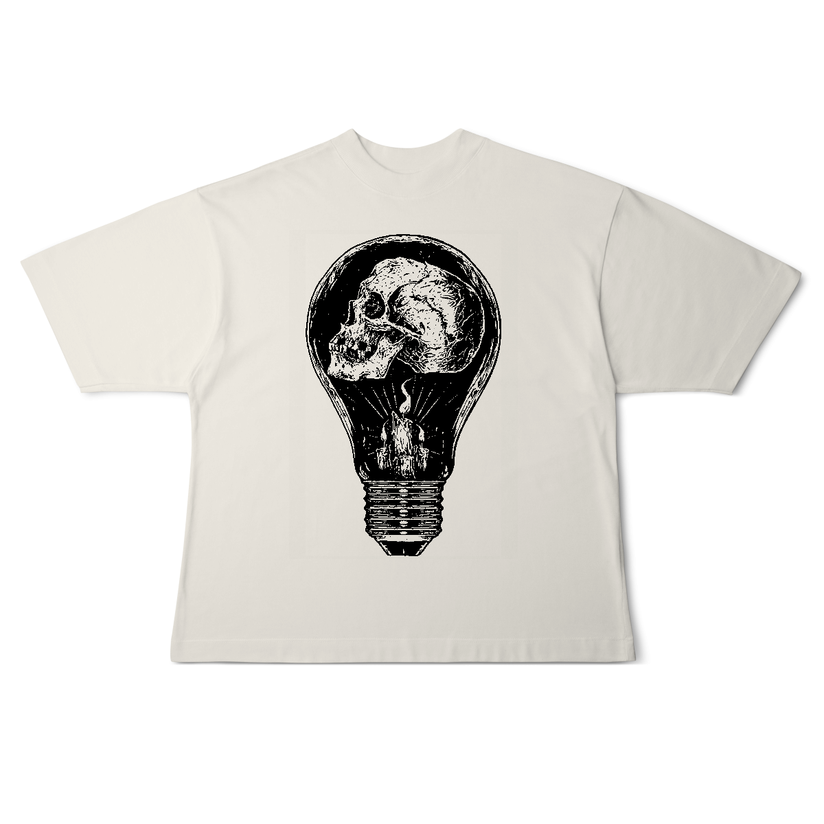 Camisa Oversized Caveira lampada