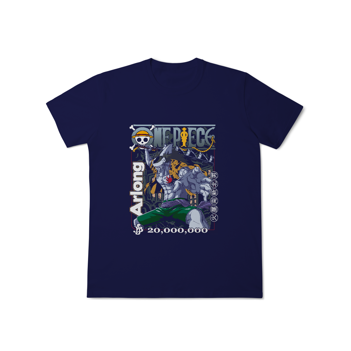 Camisa T-Shirt Classic Arlong One Piece