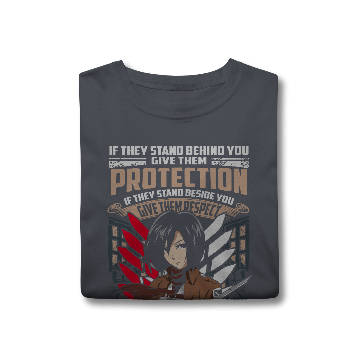 Camisa T-Shirt Classic Mikasa Ackerman Shingeki no Kyojin