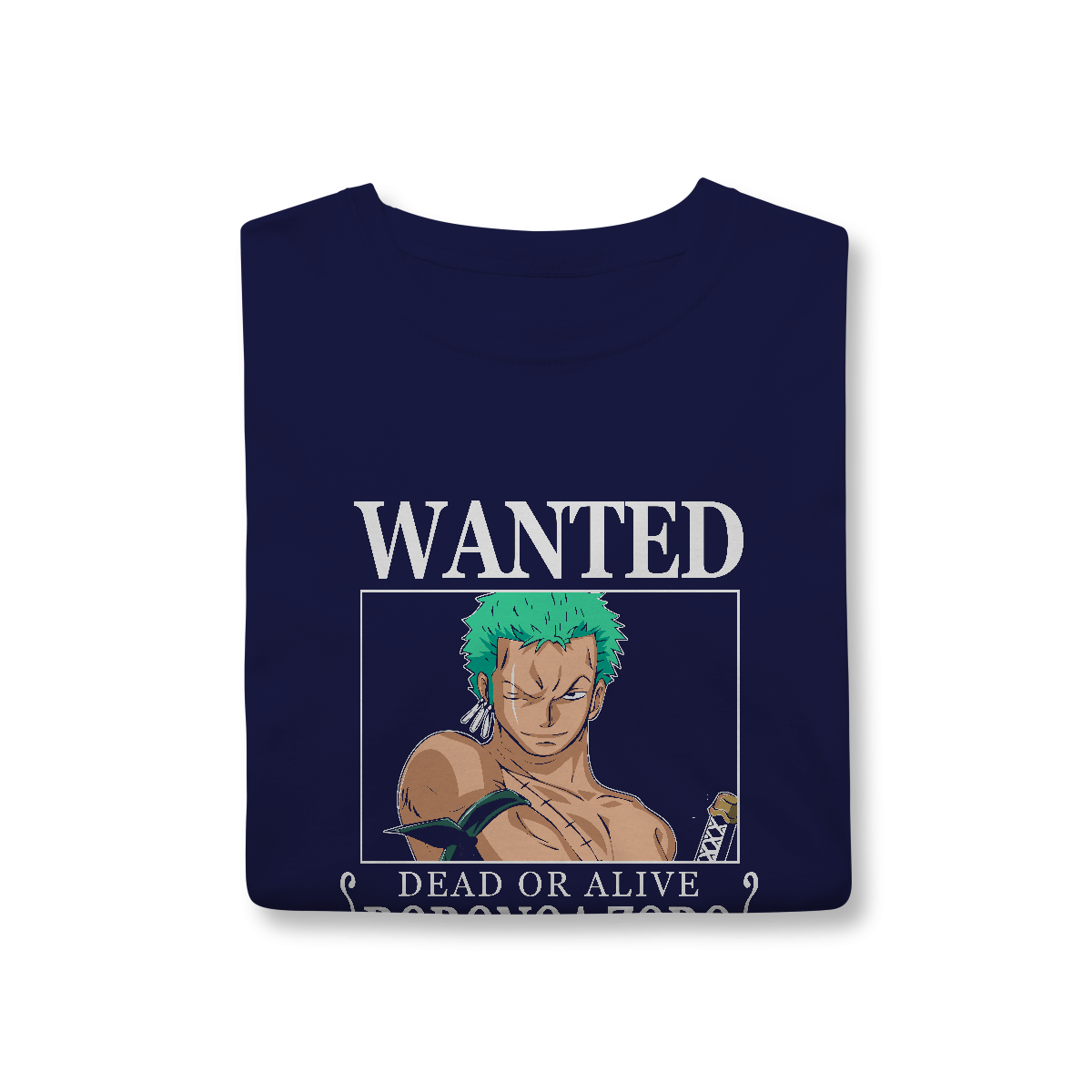 Camisa T-Shirt Classic Wanted Roronoa Zoro